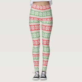 Ugly kerstkeuken leggings