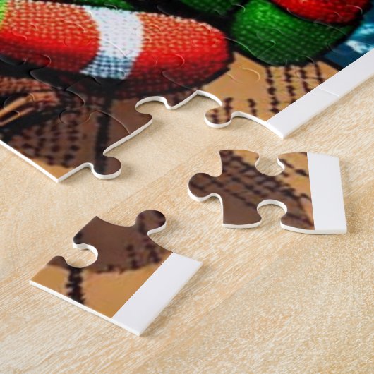 Ugly kerstkeuken legpuzzel (Zijkant)