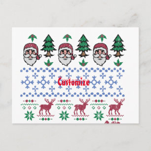 Ugly kerstkeuken Thunder_Cove Briefkaart