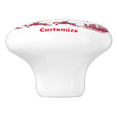 Ugly kerstkeuken Thunder_Cove Keramische Knop (Zijkant)