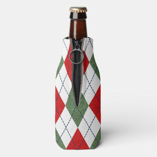 Ugly Kerstkeuker Partij Persoonlijk Flesjeskoeler (Fles Achterkant)