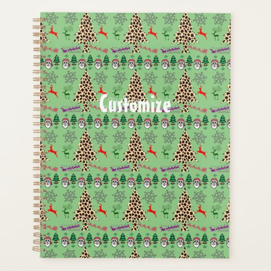 Ugly Kerstmis Random Mishmash Thunder_Cove Planner (Voorkant)