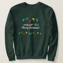 Ugly KerstSweater Amharic & Engels