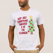 Ugly KerstSweater Funny T-Shirt (Voorkant)