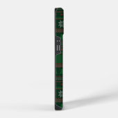Ugly KerstSweater Green Monogram iPhone Hoesje (Rechterkant)