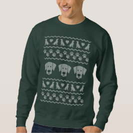 Ugly KerstSweater Labrador Retriever Edition Trui