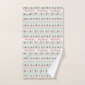 Ugly KerstSweater Pattern Holiday Bad Handdoek (Handdoek)
