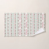 Ugly KerstSweater Pattern Holiday Bad Handdoek (Handdoek)