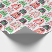 Ugly KerstSweaters Pattern Cadeaupapier (Hoek)