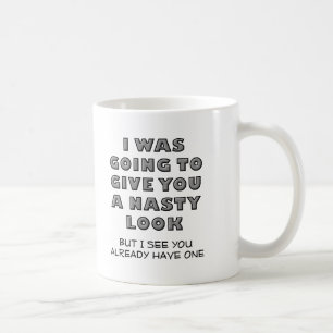 Ugly Kijk naar Funny Mug Koffiemok