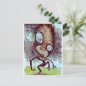 Ugly Monkey Wild Briefkaart (Staand voorkant)