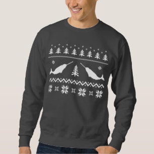Ugly Narwhal-kerstSweater Trui