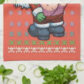 Ugly Santa Moon Theedoek (Gevouwen)