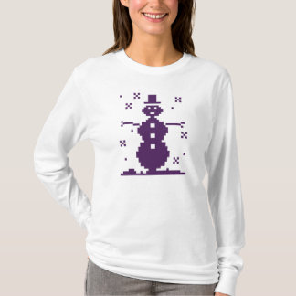 Ugly Snowman met kerstkeuken T-shirt