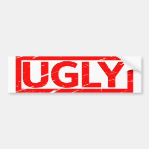 Ugly Stamp Bumpersticker