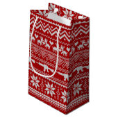 Ugly Sweater AR-15 Gift Bag Klein Cadeauzakje (Achterkant Gekanteld)