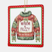 Ugly Sweater Award Ornament - Two Sided (Links)