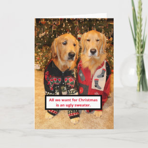 Ugly Sweater Card Kaart