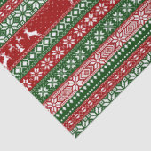 Ugly Sweater Christmas Tissue Paper Tissuepapier (Detail)