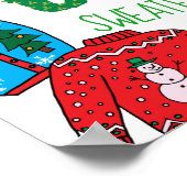 Ugly Sweater Contest, Welkomstbord Poster (Hoek)