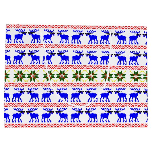 Ugly Sweater (Deal With It) Reindeer Groot Cadeauzakje (Achterkant)