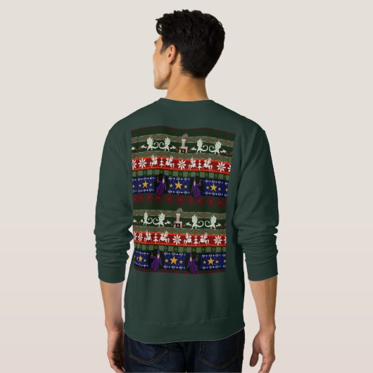 Ugly Sweater Fantasy Theme (Achterkant volledig)