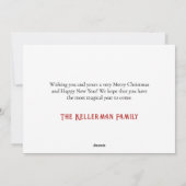 Ugly Sweater Festive Christmas Feestdagenkaart (Achterkant)