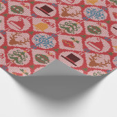 Ugly Sweater Kerstmis Cadeaupapier (Hoek)