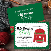 Ugly Sweater Kerstparty Kaart