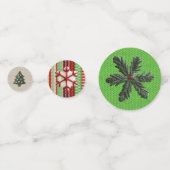 Ugly Sweater Party Confetti (Achterkanten)