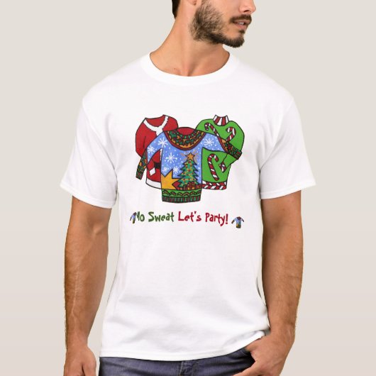 Ugly Sweater Party T-shirt (Voorkant)