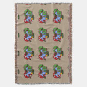 Ugly Sweater Throw Blanket Deken (Voorkant Verticaal)