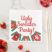 Ugly Tacky Trui Kerst Kawaii Party Servetten (Insitu)