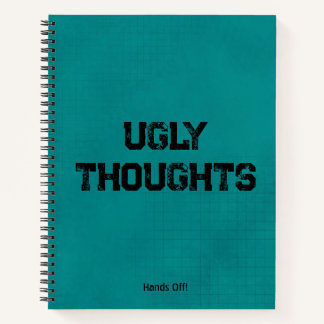 Ugly Thoughts Grunge Self-Care Journal Notitieboek