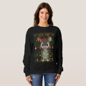 Ugly Xmas Sweater Style Lighting Armadillo Christm (Voorkant volledig)