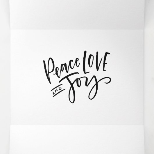 Ugly Xmas Sweaters Polar Beer Snowman Rudolf Red Drieluik Wenskaart (Binnenkant midden)