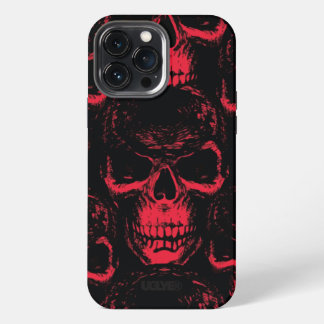 UGLYE® Blood Red Skulls iPhone / iPad hoesje iPhone 13 Pro Max Hoesje