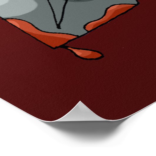 Ugo het Orc-Poster Poster (Hoek)