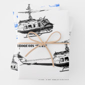 UH-1H-helikopter Inpakpapier Vel (In situ)