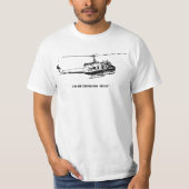UH-1H Huey Helikopter T-shirt (Voorkant)