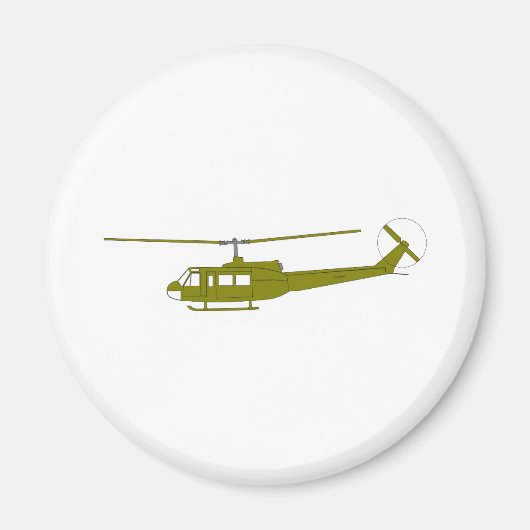 UH-1H 'Huey' Utility Helikopter Magneet (Voorkant)