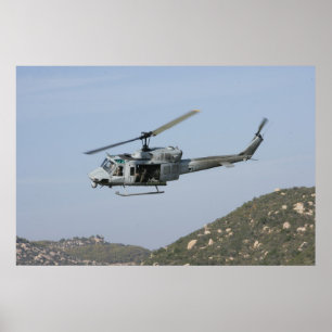 Uh-1N Huey Poster