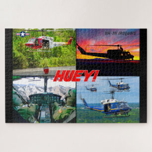 UH-1N IROQUOIS (20x30 INCH) Jigzaag Puzzle Legpuzzel