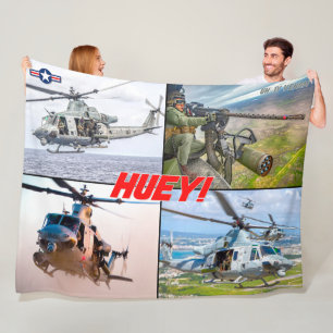 UH-1Y GIF "HUEY" FLEECE DEKEN