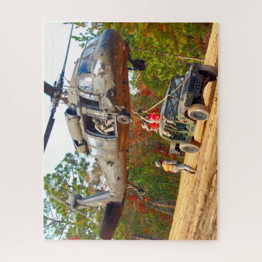 UH-60 M ZWARTE HAWK (16 x 20 INCH) Legpuzzel (Verticaal)