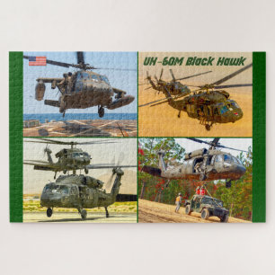 UH-60 M ZWARTE HAWK (20 x 30 INCH) Legpuzzel