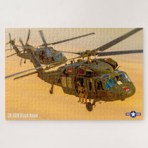 UH-60 M ZWARTE HAWK (20 x 30 INCH) Legpuzzel