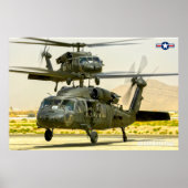 UH-60M ZWARTE HAWK POSTER (Voorkant)