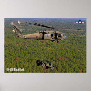 UH-60M ZWARTE HAWK POSTER