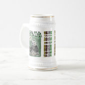 UH-HUH PANDA SCRIBBLE ART BIERPUL (Voorkant links)